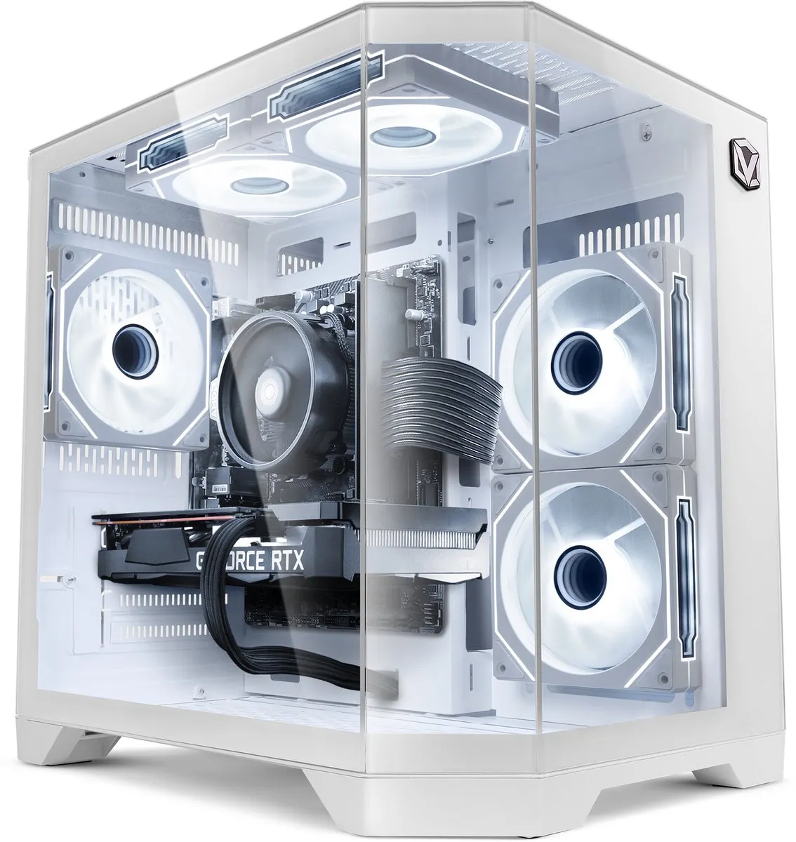 Vibox Gaming PC - Ryzen 5 5500 - RTX 3050 - 16GB RAM - 500GB SSD - Windows 11 - WiFi 6 + Bluetooth 5.4