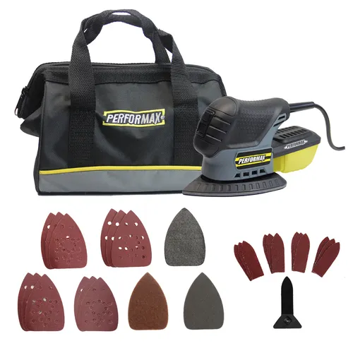 Performax® 0.8-Amp Corded Detail Sander Kit - 28 Piece