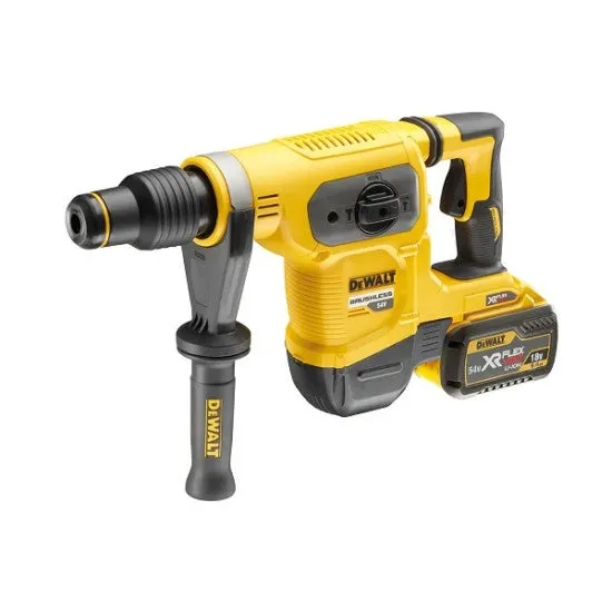Martello DEWALT XR FLEXVOLT SDS Max - 6,0J 54V + 2 batterie 9,0 Ah, caricabatterie, valigetta - DCH481X2