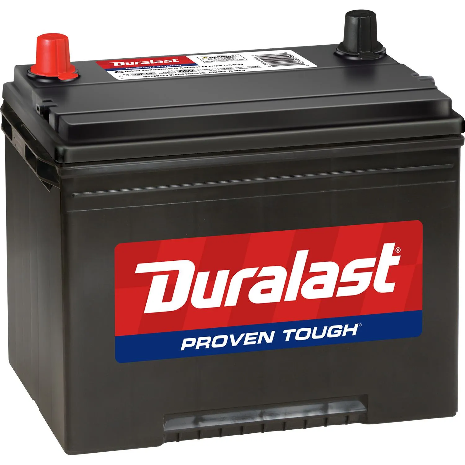 Duralast Volt 24F BCI Group Size Automotive Battery 24F-DL