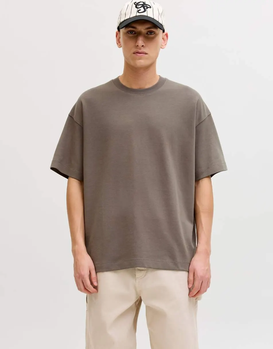 Jack & Jones T-shirt in morel