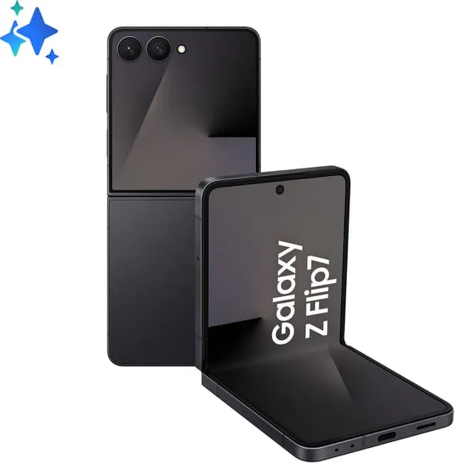 Samsung Galaxy Z Flip 7 5G smarttelefon 12/256GB (Jetblack)