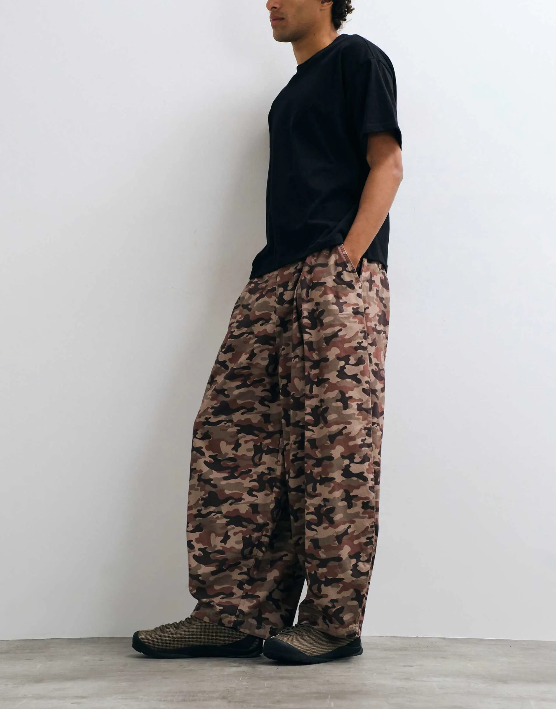 COLLUSION XL balloon trouser in camo