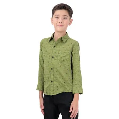 Camisa Hummo Kids Niño Diseño Silueta Dinosaurios
