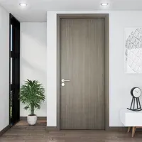 Puerta Gris Plata 85x200cm Interdoors