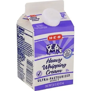 H-E-B Heavy Whipping Cream, 16 oz