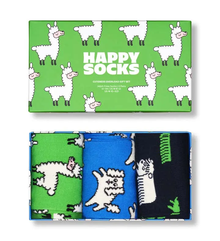 3-Pack Animals Socks Gift Set