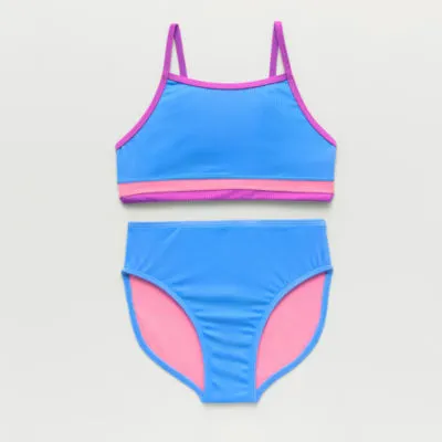 Thereabouts Little & Big Kid Girls 2-pc. Tankini Set