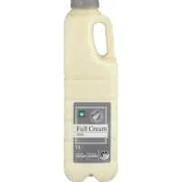 woolworths milk full cream Bottle 1L