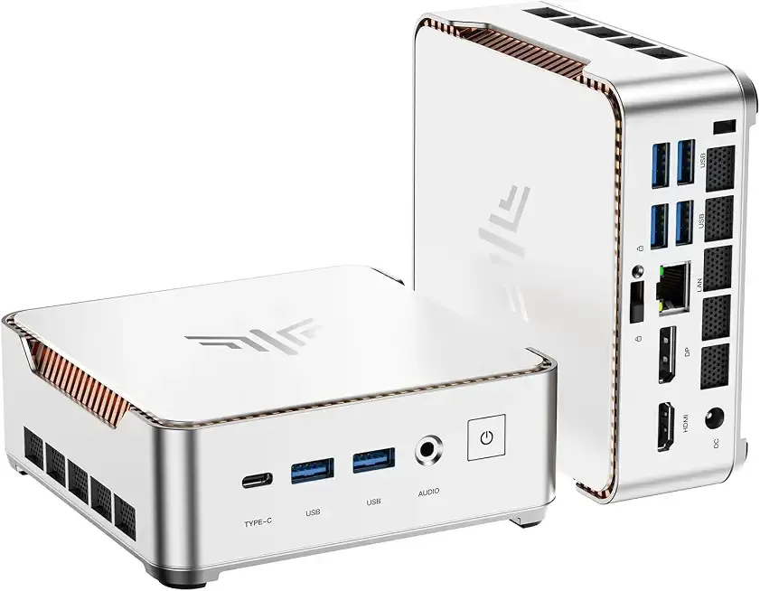 KAMRUI Pinova P2 Mini PC, AMD Ryzen 7330U(4 Cores, 8 Threads, Up to 4.3GHz), 16GB RAM 256GB SSD, Zen3 Architecture 7nm Processor, 8MB L3 Smart Cache Mini Computers,Triple 4K Display Home/Business