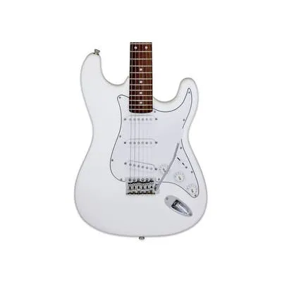 ARIA STG-003 ST-STYLE SSS ELECTRIC GUITAR - WHITE