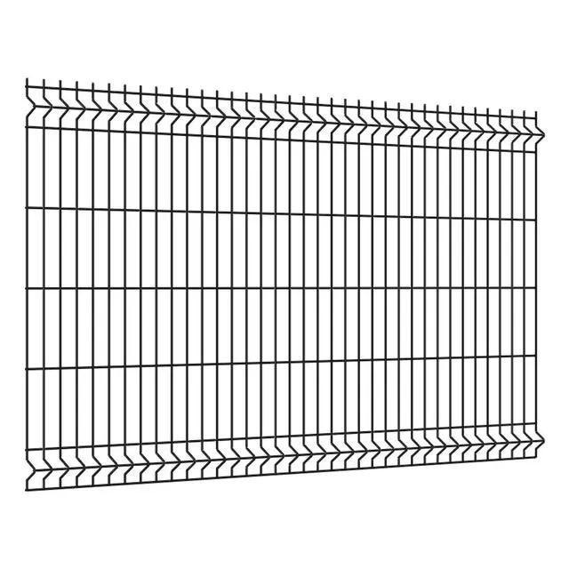 Pannello a rete rigida FERRO BULLONI in acciaio galvanizzato e verniciato a polvere antracite L 2 x H 1.02 m, maglia L55x200H mm