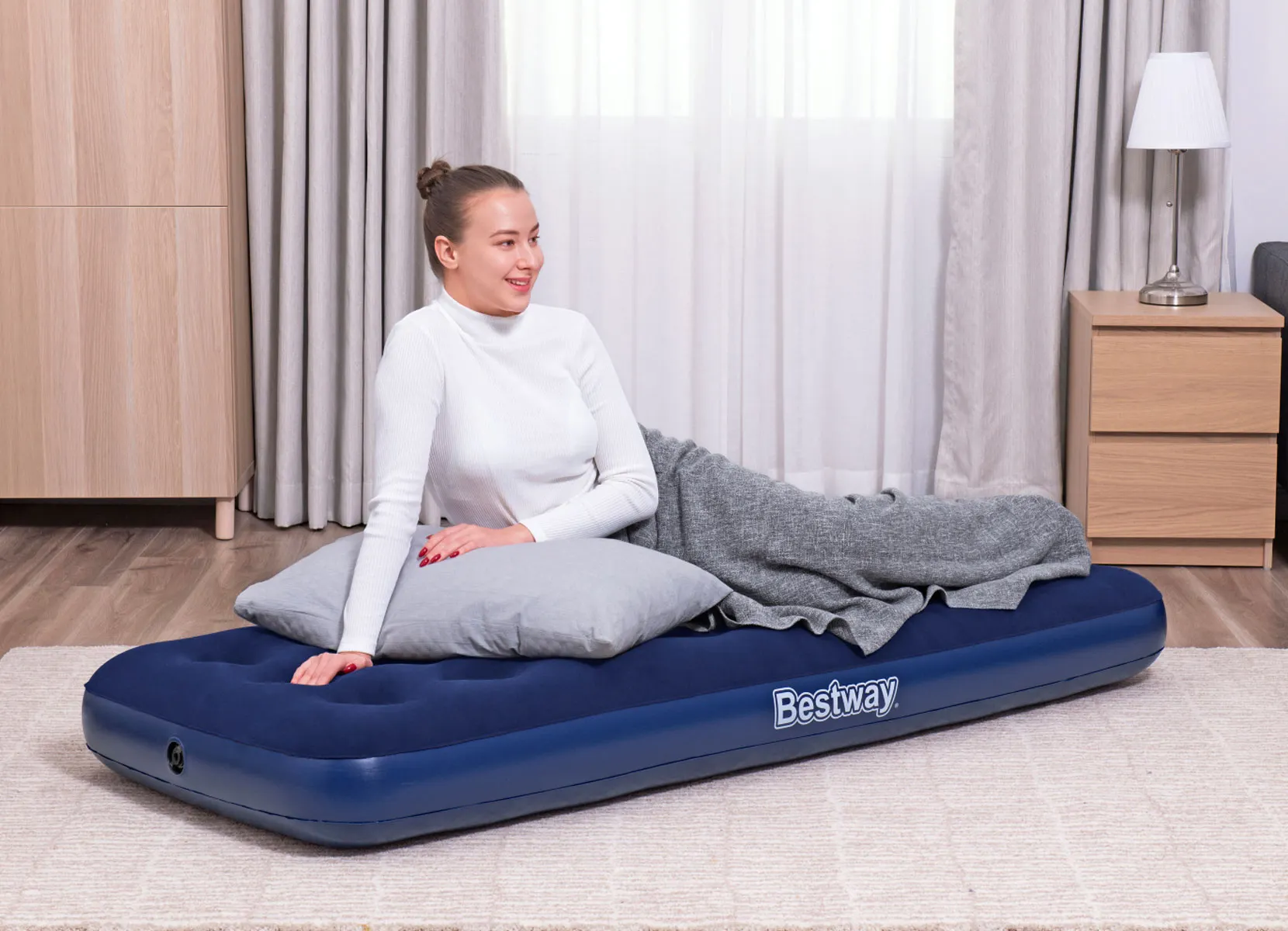 Bestway #67000 Single-Luftbett 185x76x22cm