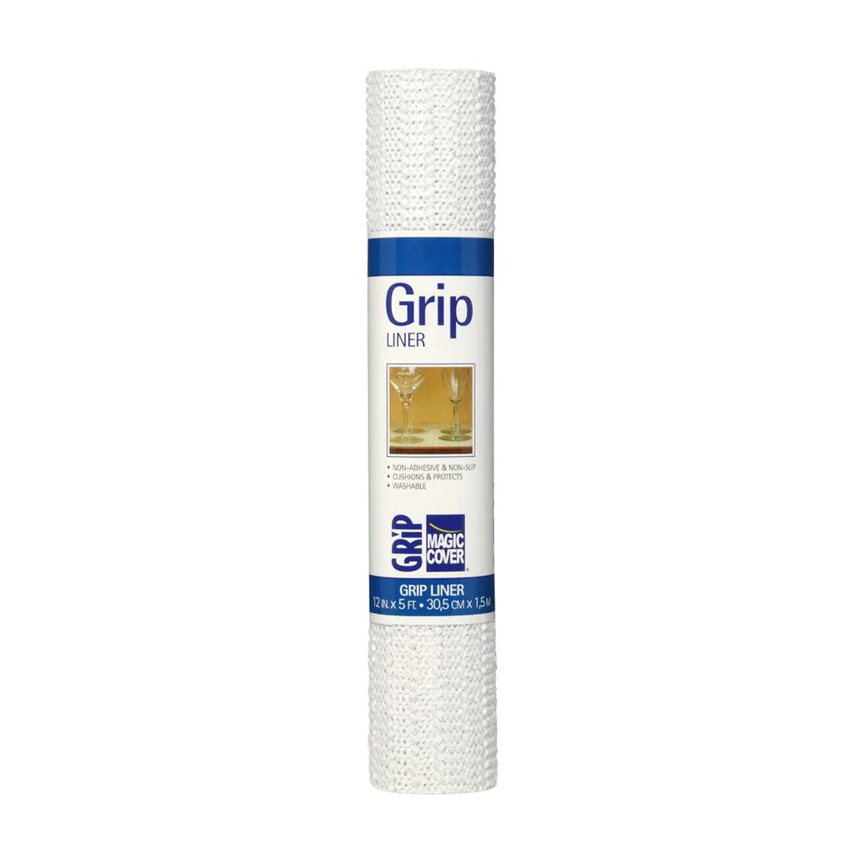 Magic Cover Grip Shelf Liner, 12"x5FT - Assorted