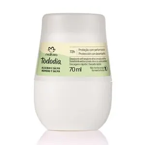 Desodorante Antitranspirante Roll-on Tododia Alecrim e Sálvia