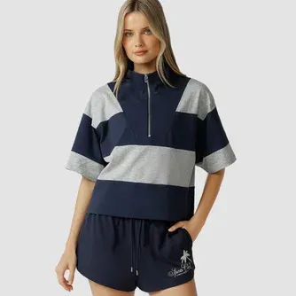 Lorna Jane Womens Yacht Club Half Zip Polo
