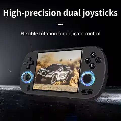Video Game Console ANBERNIC Handheld ANBERNIC RG40XX H Handheld Game Console 4'' Screen Linux System Joystick RGB Lighting Effect RG40XXH Video Player Trimui Console
