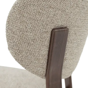 Barstoel ARCUS Sand/Dark Walnut foil