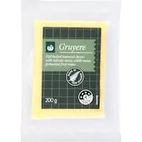 woolworths gruyere cheese 200g