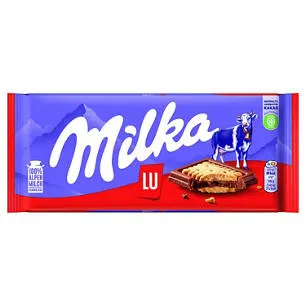 Tafelschokolade 87 g, & LU Kekse