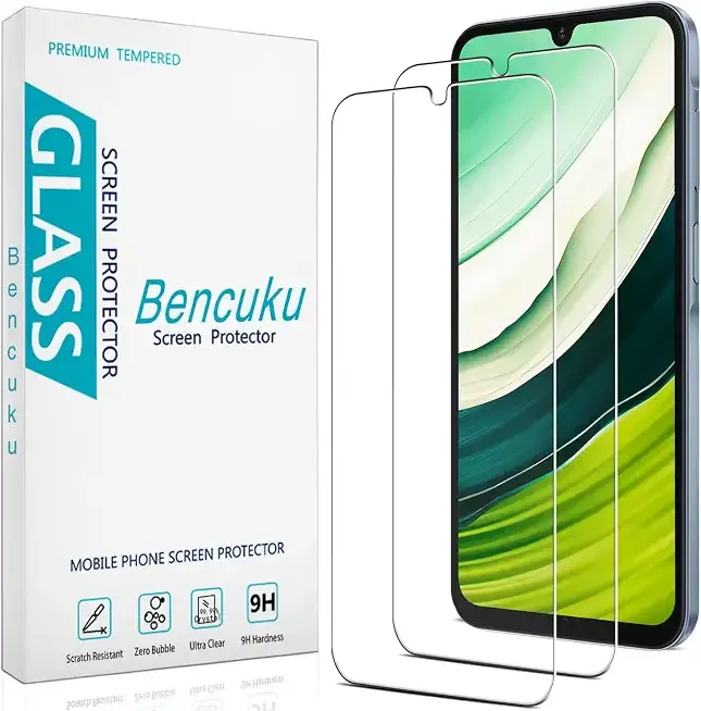 2 Pack Screen Protector for Samsung Galaxy A16 5G Tempered Glass
