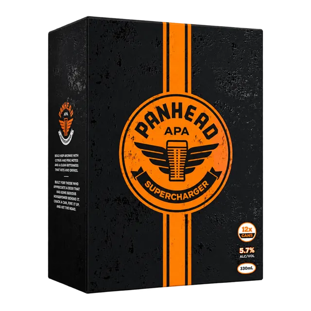 Panhead Super Charger APA 12 Pack Cans (Box)