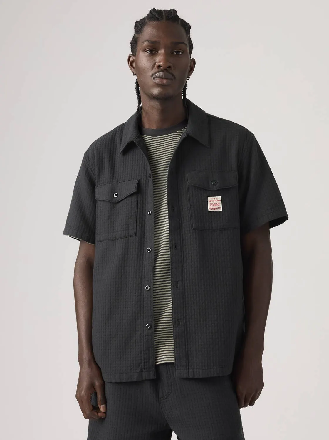 Short Sleeve Worker Shirt
