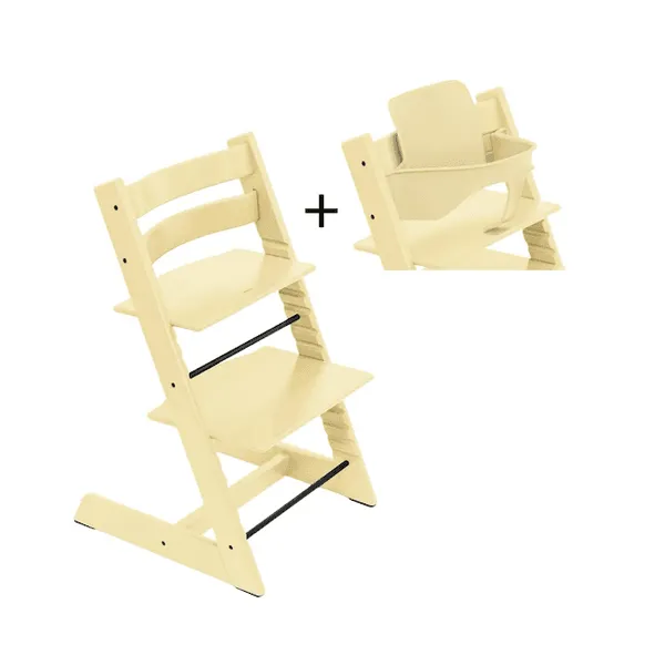 Stokke | Tripp Trapp stol + Baby set | Lemon Yellow