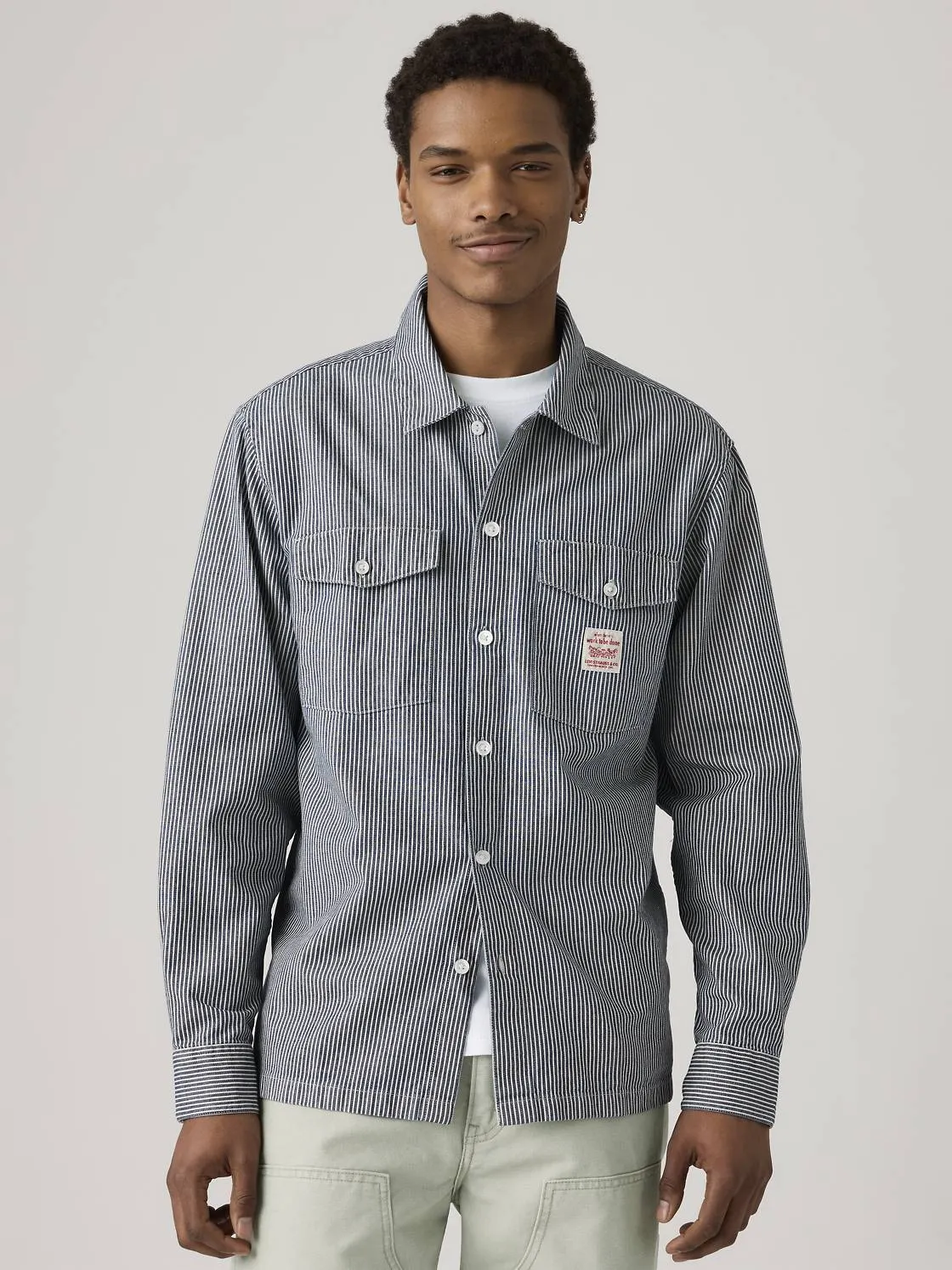 Long Sleeve Worker Shirt