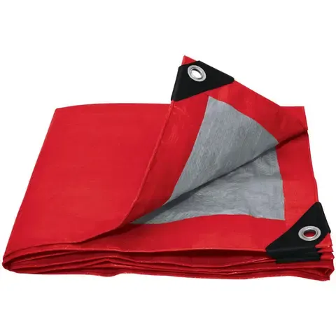 Lona polietileno 3 x 4 m roja