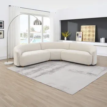 Dolen Curved Fabric Sectional