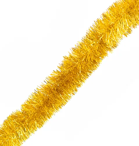 Enchanted Forest® Christmas Soft & Silky Gold Tinsel Garland