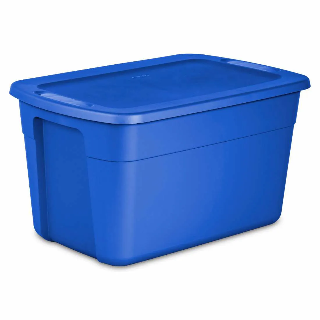 Sterilite 30 Gallon Tote Box Plastic, Blue