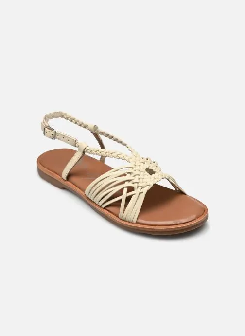 Platte sandalen Sh 1343 dames wit