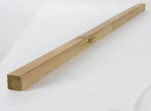 Palo quadrato in legno di pino silvestre CERLAND beige H 250 x L 7 x Sp 7 cm