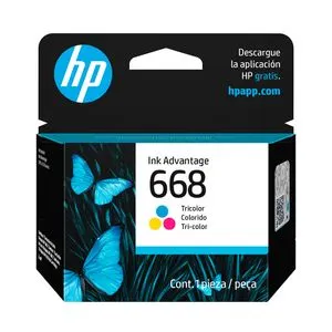 Cartucho Para Impresoras HP 668 Color 7FP36VL