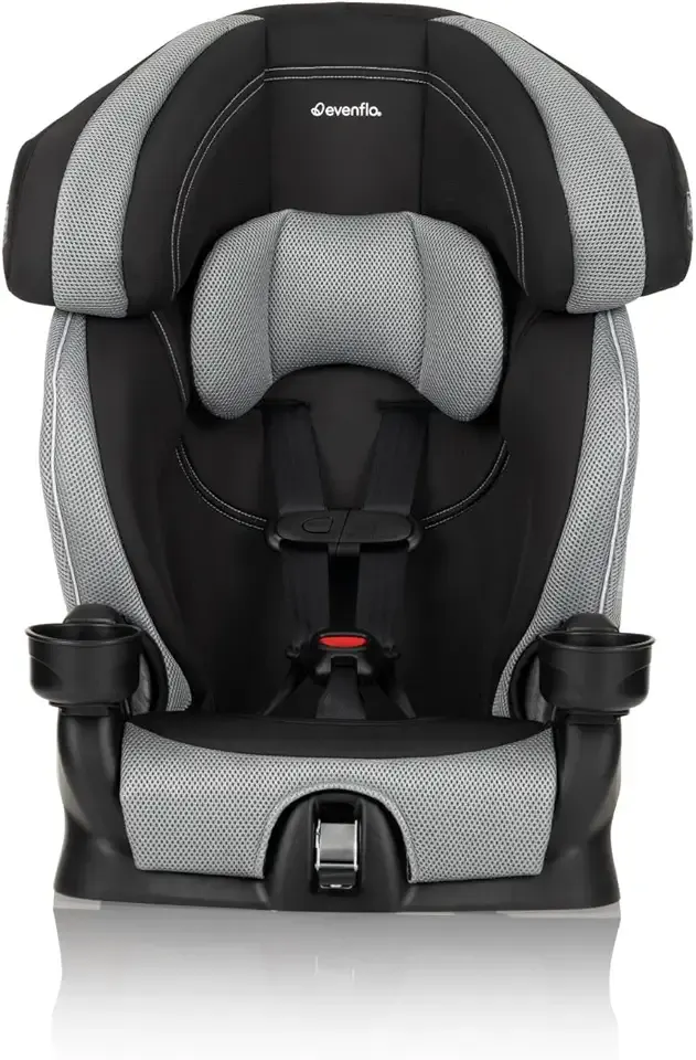 Evenflo Chase LX Harnessed Booster Car Seat (Jameson Gray)