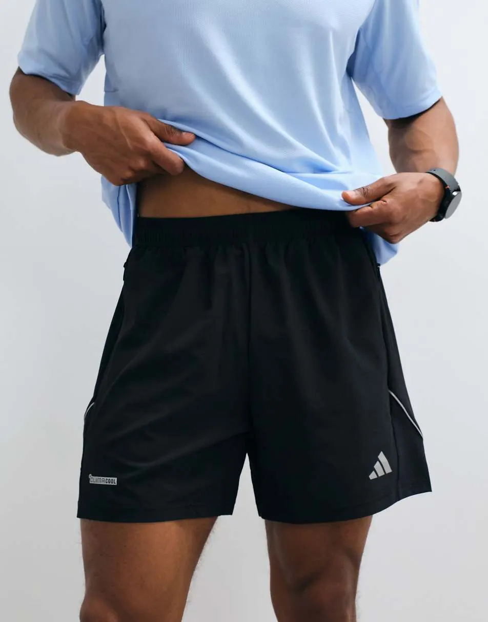 adidas Training tech shorts in black