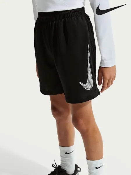 Nike Black Multi Dri-FIT Training Shorts