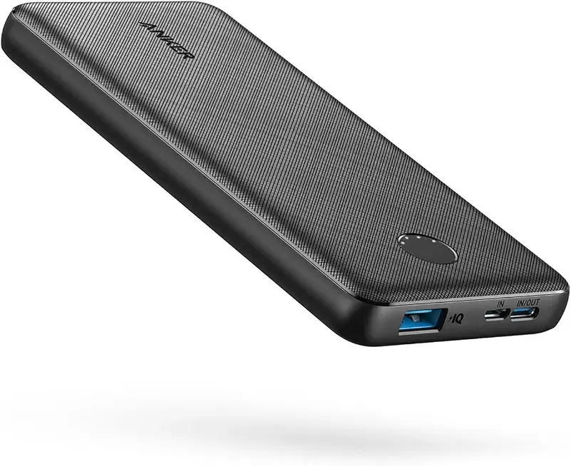 Anker Power Bank, 10,000mAh Portable Charger, PowerIQ USB-C Battery Pack
