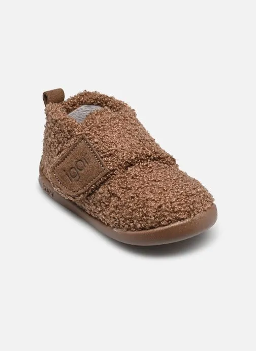 Pantoffels Homie Rizo barefoot bruin