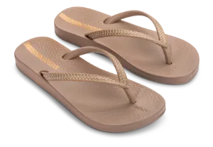 Ipanema Anat Mesh Slide Fem Sandal Beige 83749