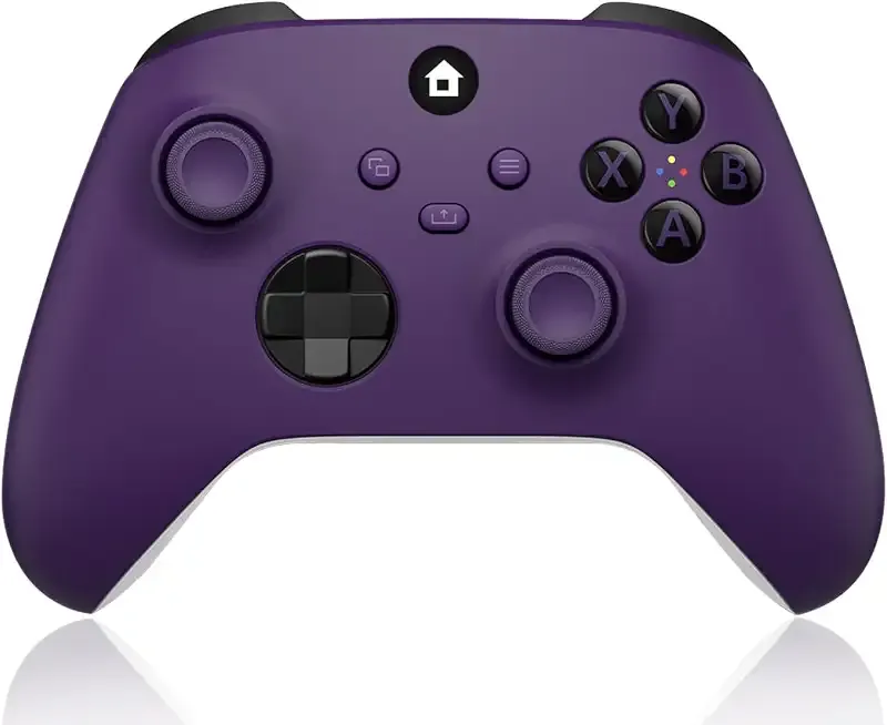 Xbox One Controller, 2.4GHz Wireless Controller Compatible with Xbox One | for Xbox One S/One X/ Xbox Series S/X/PC with 3.5mm Headphone Jack, Purple