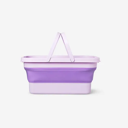 Foldable picnic box with table