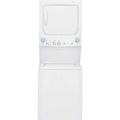 3.8-cu ft Top load Washer and 5.9-cu ft Stacked Laundry Center ( White )