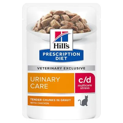Hill's Prescription Diet pour chat : 24 x 85 g + 12 sachets offerts !