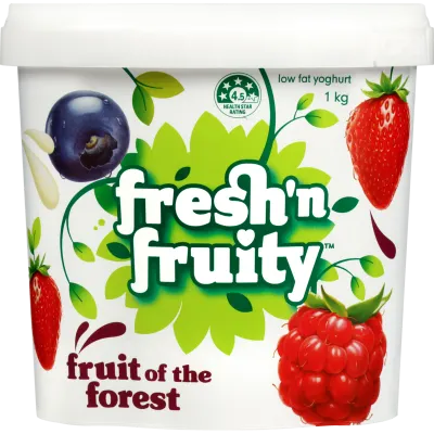 Fresh'n Fruity Yoghurt 1kg Varieties