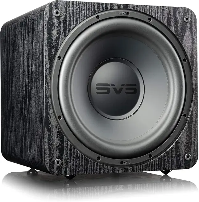 SVS SB-1000 Pro Subwoofer (Black Ash) | 12-in Driver, 325 Watt RMS, Sealed Cabinet
