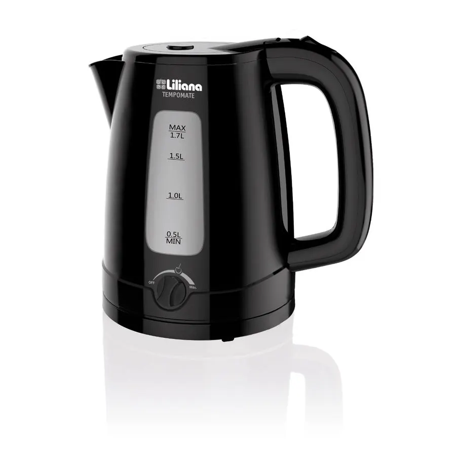 Pava eléctrica Liliana AP175 1.7 lt negra