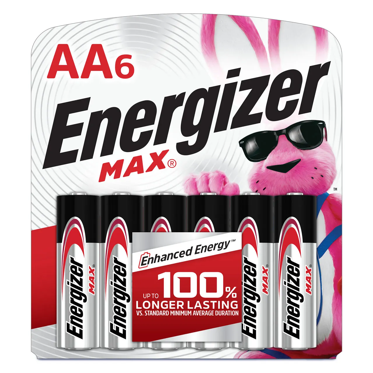 Energizer MAX AA Alkaline Batteries, 6 ct